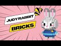 How to build judy rabbit lego mini bricks tutorial bahasa