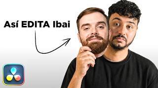 Robé el estilo de edición de IBAI en Davinci Resolve 21