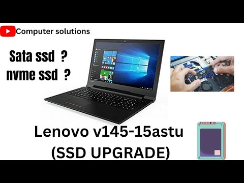 Lenovo v145-15astu SSD upgrade #ssdupgrade