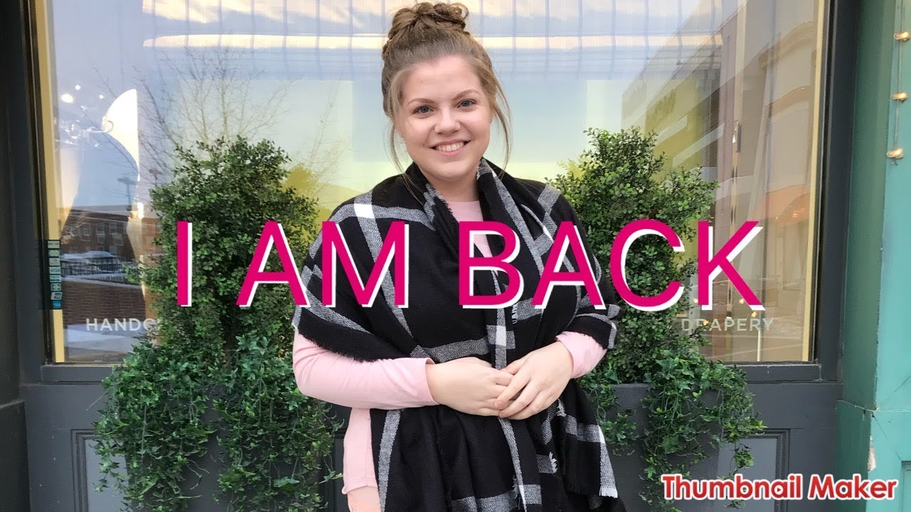 I am Back | Break From YouTube - YouTube Janae Brook