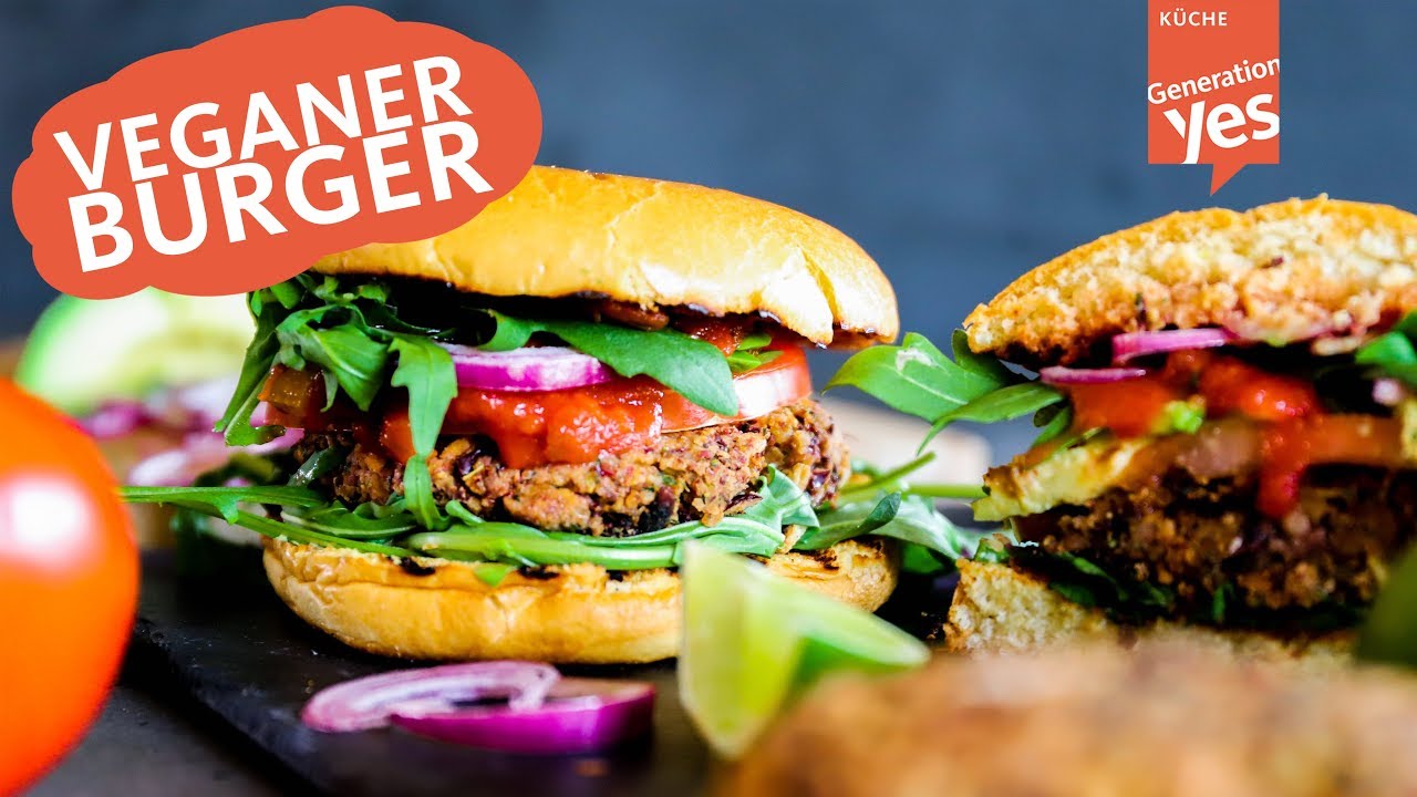 Unfassbar gute vegane Burger Patties YouTube