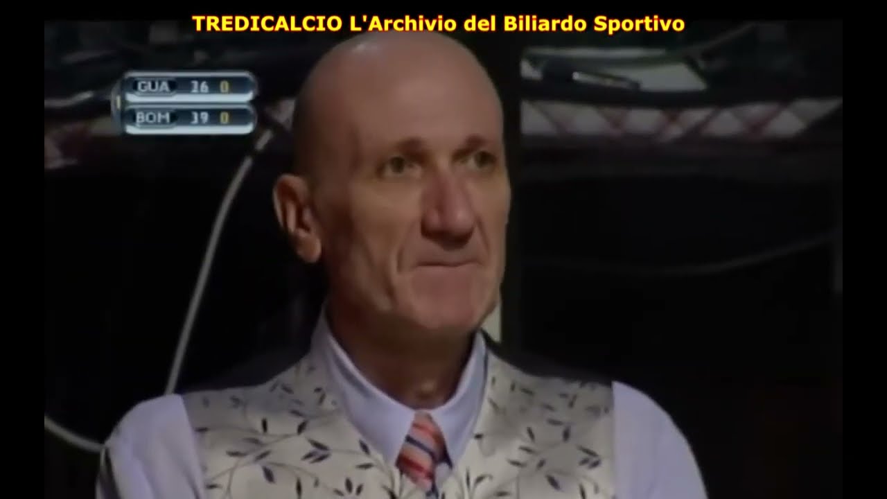 BOMBARDI vs GUALEMI  5^PROVA 13° CAMPIONATO ITALIANO BILIARDO 2012 RHO @TREDICALCIO