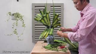 Tuberosa plug vase, flowers to the altar Cuc fifteenth day by Hướng Dẫn Cắm Hoa 4,049 views 3 years ago 9 minutes, 9 seconds
