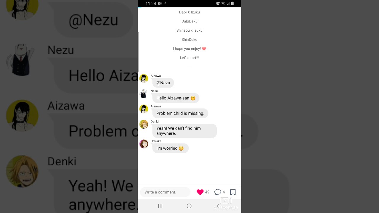 BNHA Skit- Career day (DabiDeku) (ShinDeku)