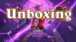 Hearthstone - Unboxing pakietów - Ucieczka z Purpurowej Twierdzy!
