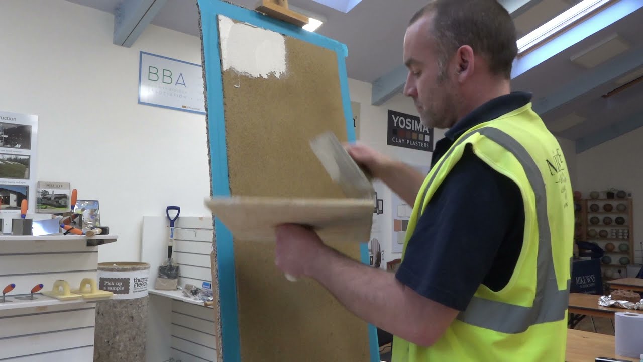 Clay Plaster - Claytec Undercoat & Yosima finish