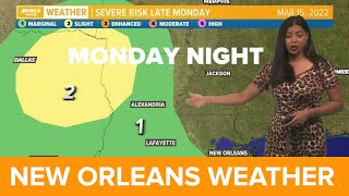 New Orleans Weather: Warmer with rain screenshot 2