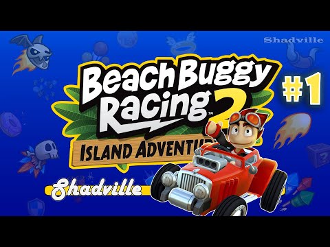 Гонки на острове приключений ☀ Beach Buggy Racing 2: Island Adventure Прохождение игры #1