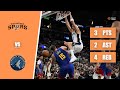 Carter Bryant - 3 Points, 2 Assists, 4 Rebounds vs Timberwolves - Game 5 - 2026 Playoffs