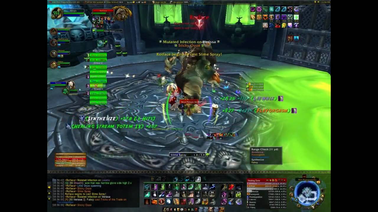 Rotface: The Plagueworks, Icecrown Citadel