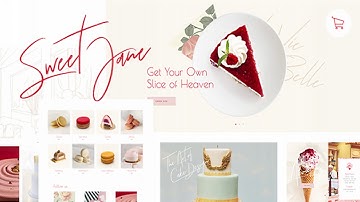 Sweet Jane - Delightful Cake Shop Theme | Themeforest Website Templates and Themes