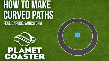 Planet Coaster: How to make circular paths