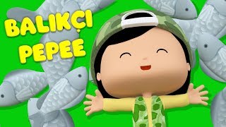 Pepee - Balıkçı Pepee - Kaptan Pepee Yüzmeyi Öğreniyor YENİ - Çizgi Film & Çocuk Şarkıları | Düşyeri