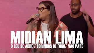 Midian Lima - O Céu Se Abre / Corinhos de Fogo/ Não Pare (Advec - Conf. Mulheres Vitoriosas)