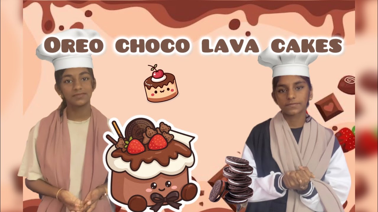 Oreo choco lava cake 🎂