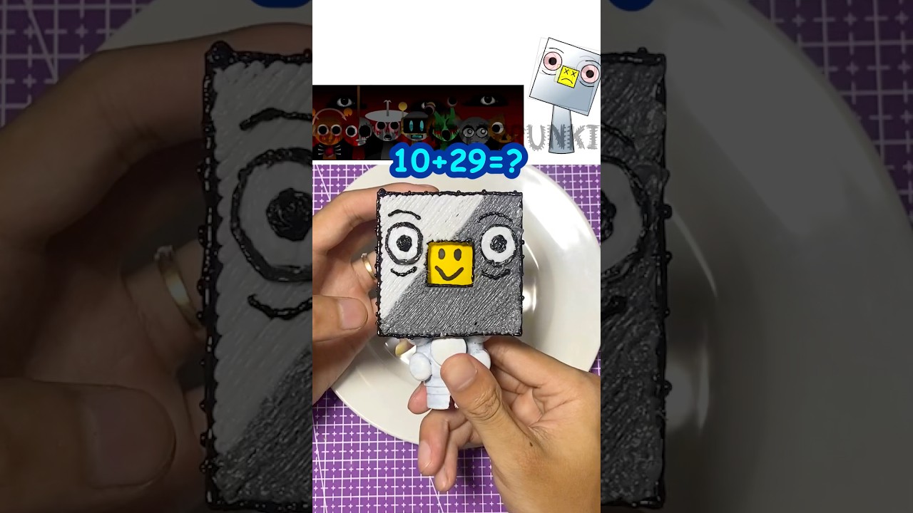 Я переделал Roblox — Phase 4 Sprunki OC с помощью 3D-ручки