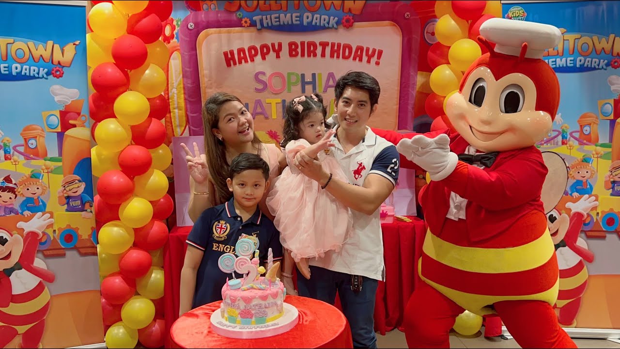 SOPHIA’S 2ND BIRTHDAY! 🎀🎉| Jollibee Kids Party | ​⁠
