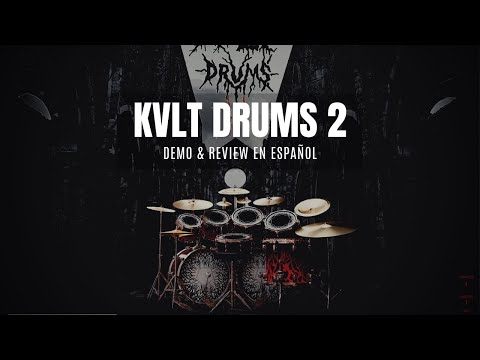KVLT Drums 2: BLACK Metal & DEATH Metal OLD SCHOOL || REVIEW & DEMO en ESPAÑOL
