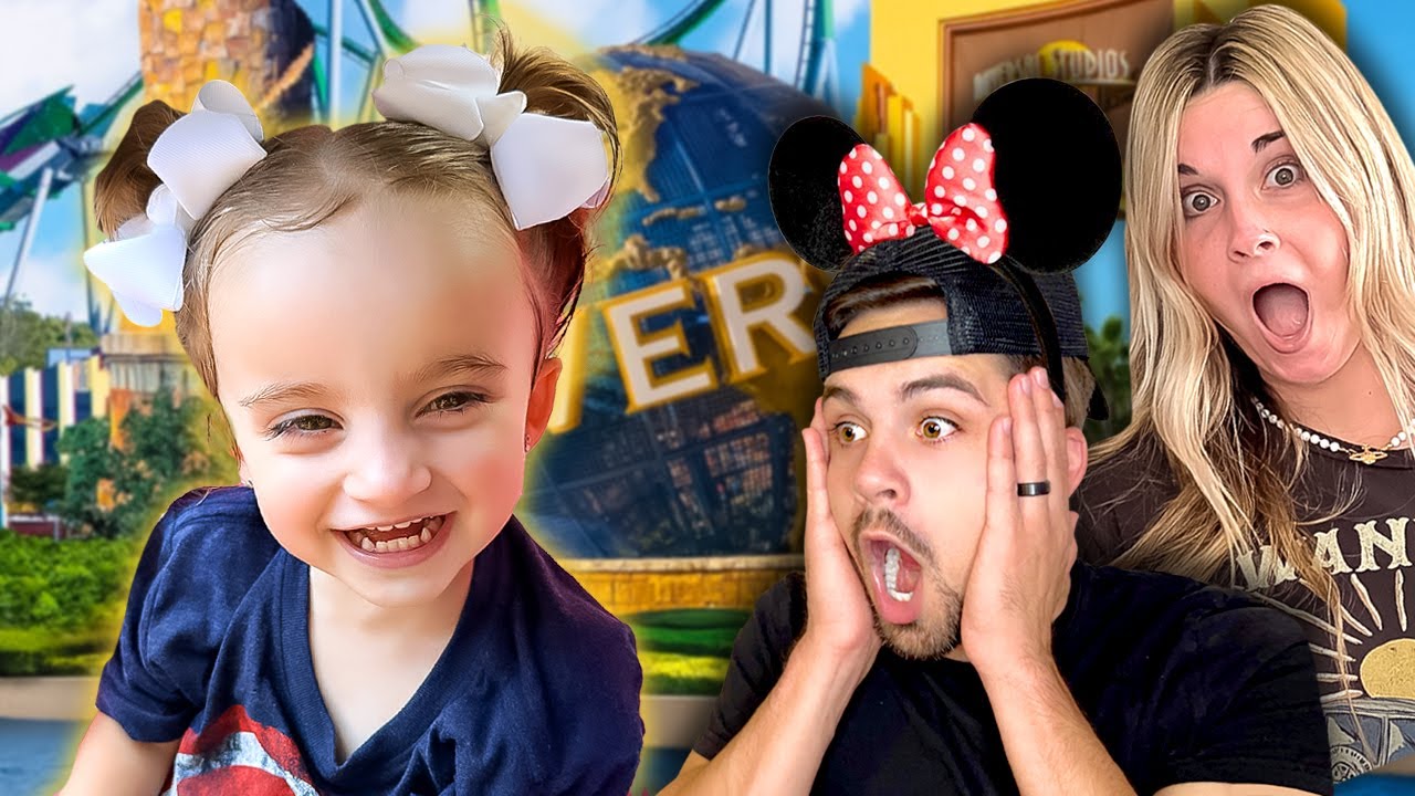 TODDLER & BABYS FIRST TIME AT UNIVERSAL STUDIOS