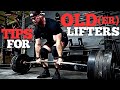 Training tips for older lifters