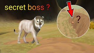 : wildcraft  Cave lion secret boss idea  secret door inside mountan.?