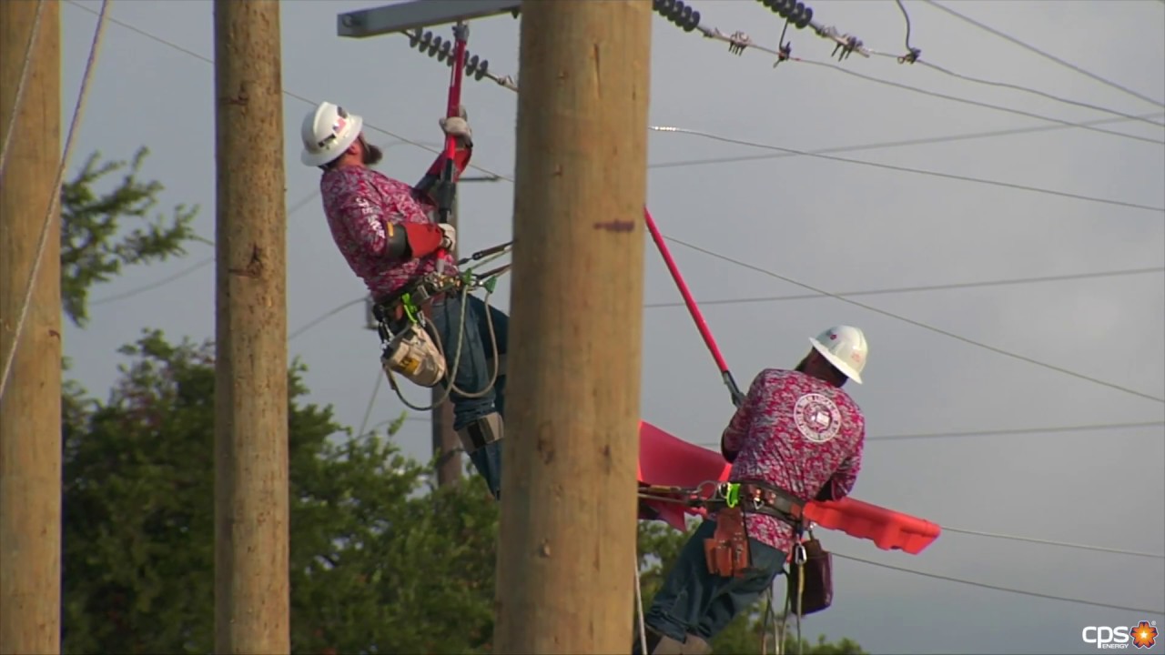 Cps Rodeo Team CPS Energy Teams to participate in the TLRA Lineman's Rodeo - YouTube