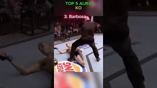TOP 5 Aura KO #mma #ufc #knockout
