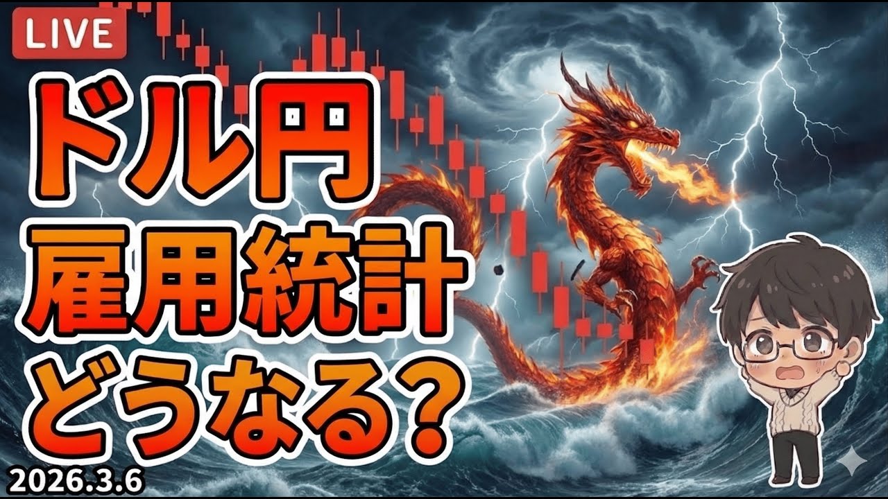 【FX ライブ 配信】ドル円のリアルタイムチャート分析　#348