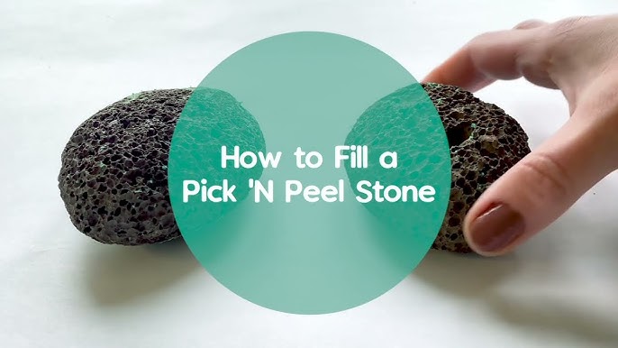 Have you ever tried a picking stone? This stone will help you to