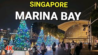 Singapore Marina Bay |  Inside Marina Bay Sands | Singapore Christmas 2023