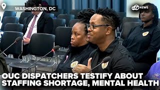 911 call center dispatchers testify about staffing shortage, mental health