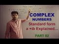 Complex numbers 11th XI Part 02 / Converting Complex numbers in a + ib form..