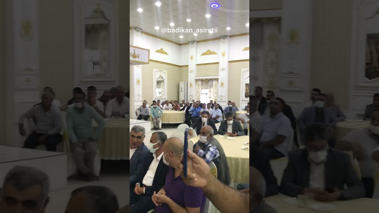 Badıkan Aşireti Kanaat Önderi Sayın Abdulkadir Erten Barış Konuşması yapıyor 👏👏👏