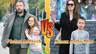 Knox Jolie-Pitt VS Violet Affleck (Ben Afflecks Daughter) Transformation ★ From Baby to 2022