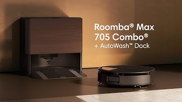 Roomba Max 705 Combo AutoWash Black ProductOverview