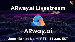 Proactive Livestream: Apple's Vision Pro Changes Everything for ARway.ai