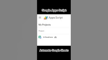 How to Automate Google Sheets with Google Apps Script