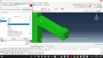 #cyclic #curve #beam #Column #Joint #ABAQUS #Tutorial