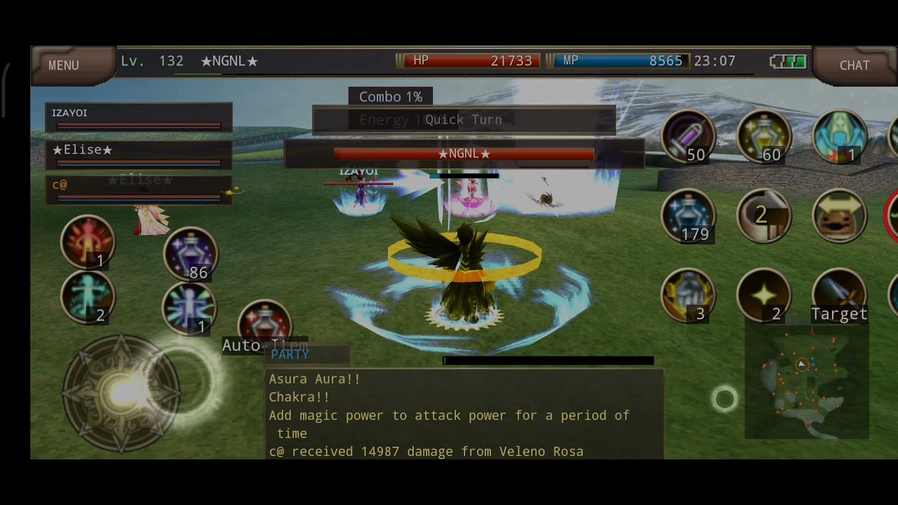 Iruna Onlinefarm veleno with friends PTA (Rare drop) YouTube