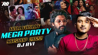 HollyBolly Mega Party Mashup 2022 | Dj Avi | Latest Party Mashup 2022 Resimi