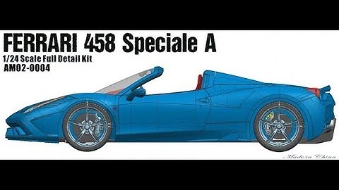 Unboxing: Alpha Model Ferrari 458 Speciale Aperta