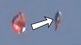 UFO เปลี่ยนรูปร่างบนท้องฟ้ายูเครน! ยูเอฟโอในฟลอริดา