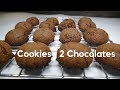 Cookies dos Chocolates / Receta casera / Muy ricas!