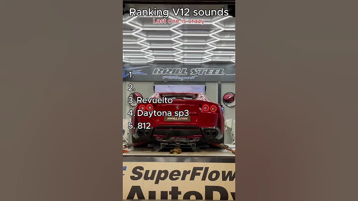 Ranking V12 moments #car #cars #supercar #ranking