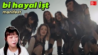 [K-react] manifest - bi hayal işt (EN, TR)