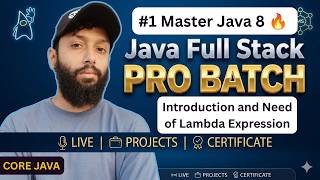 Master Java 8 🚀 | Introduction | Why Java 8 | Functional Programming & Lambda Expression | Day-72