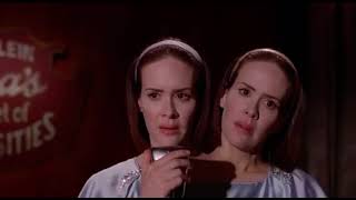 Behind the scenes of Sarah Paulson talking about her singing 