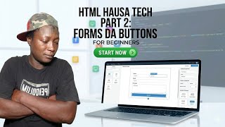HTML Hausa Tech Part 2 🚀A yau zaka koyi HTML Basic Structure.#HTML #HausaTech #WebDesign