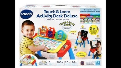 VTech Touch and Learn Activity Desk Deluxe (Frustration Free Packaging)" | Amazon Online Shopping |