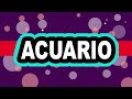 ACUARIO ES EL AMOR DE TU VIDA! HARÁ LO QUE NO HIZO. ESTO NO SE PUEDE EVITAR, ES ARROLLADOR!